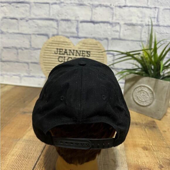 Ariat Relentless Black Snapback Cotton Hat OS Embroidered - Picture 5 of 9